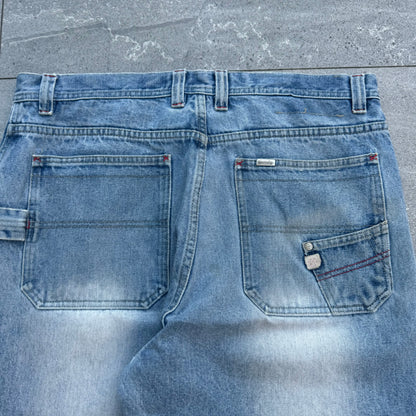 goaaaat panelled brooklyn express jeans - 38x30”