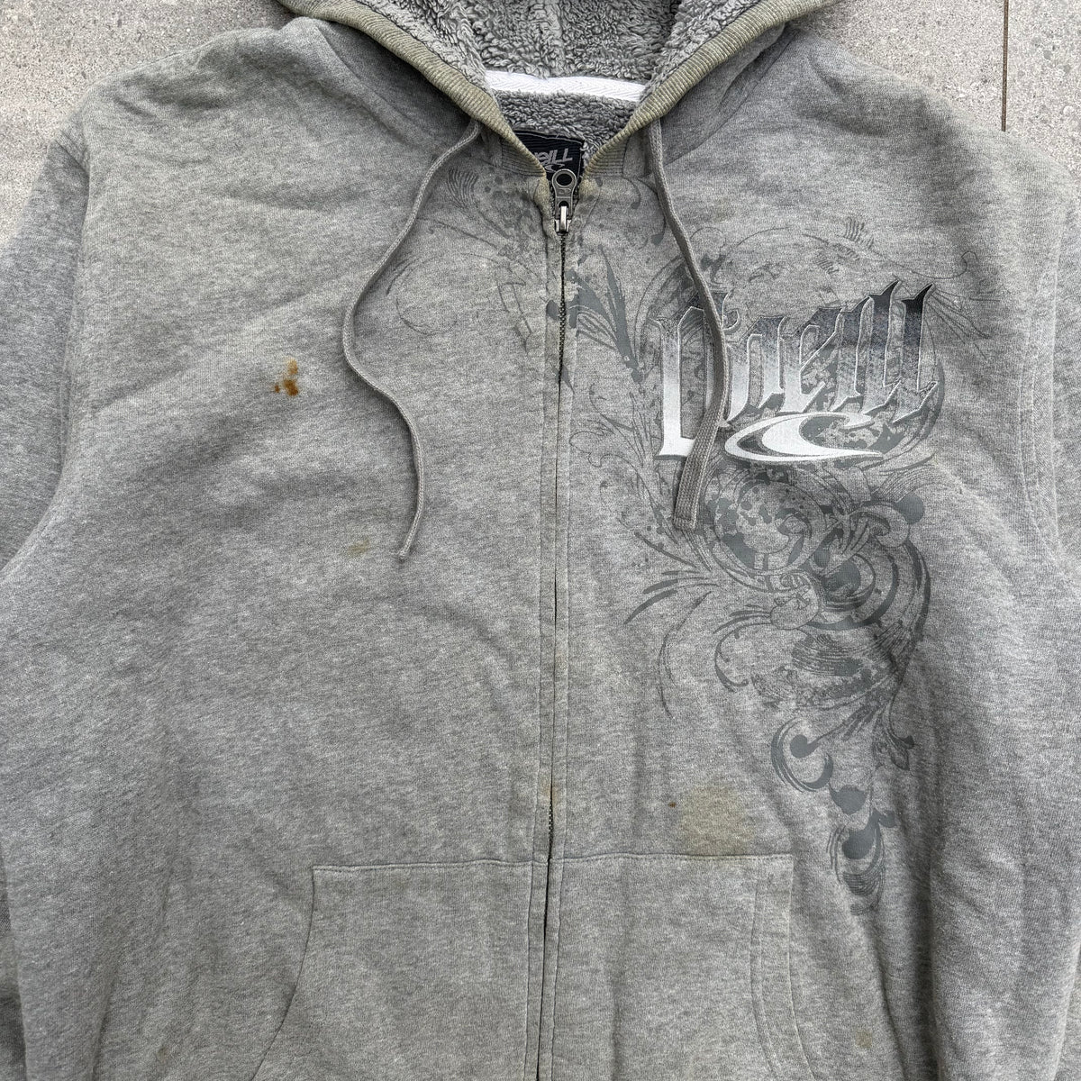 fur lined o’neill zipup - L