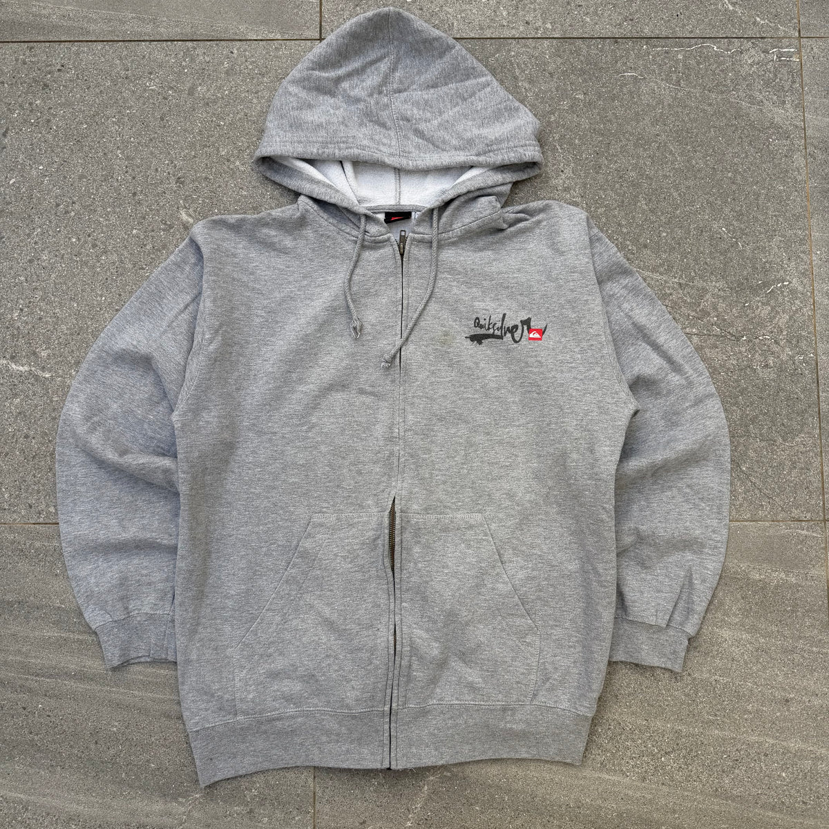 flawless quiksilver zipup - M