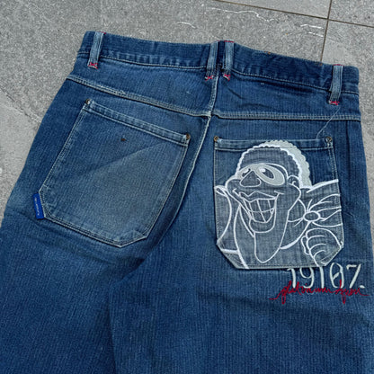 hard fubu jorts - 34x14”