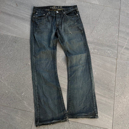 goated helix bootcuts - 36x34”