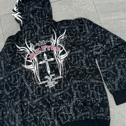 dj free hoodie - M