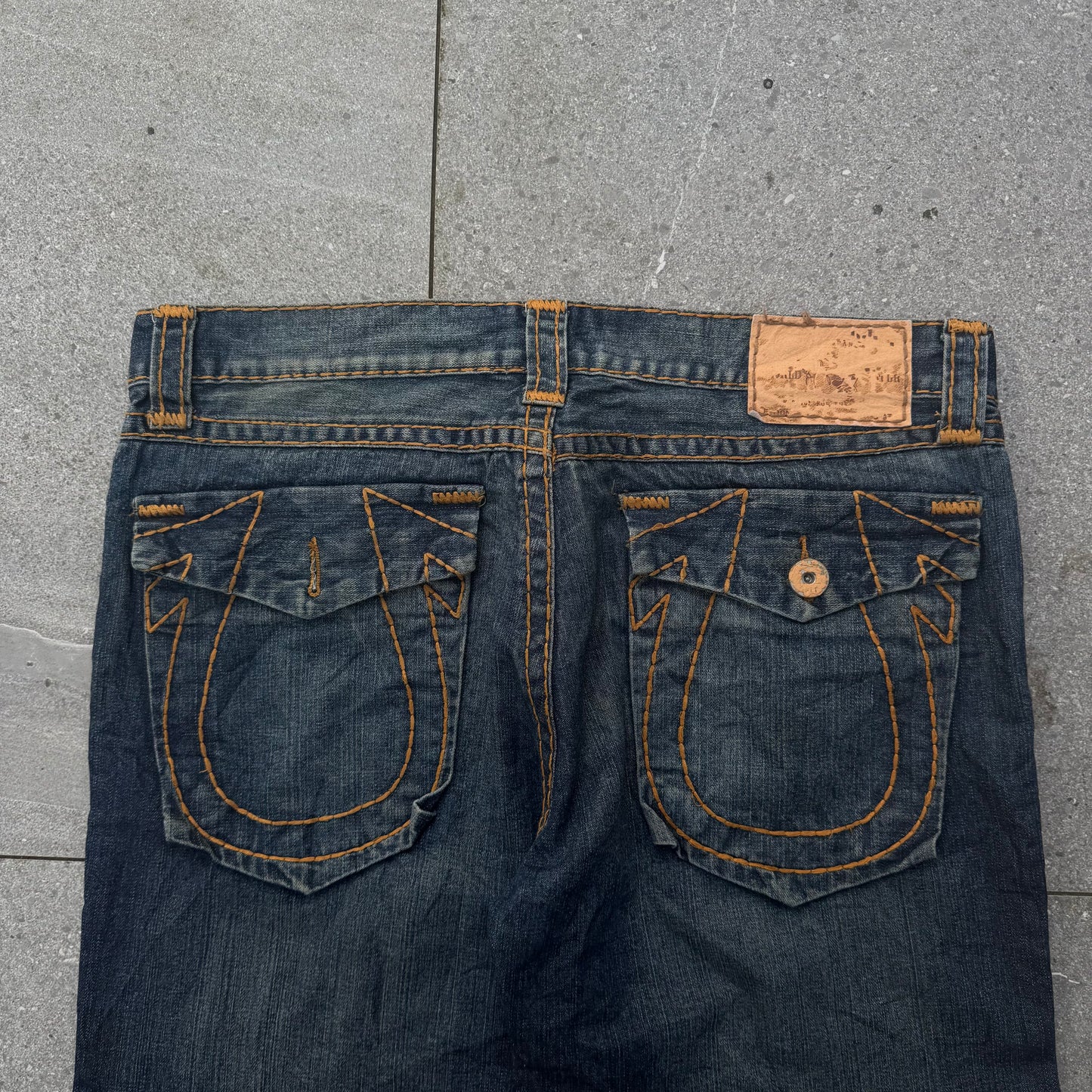 big pocket baggy true religions - 40x34”