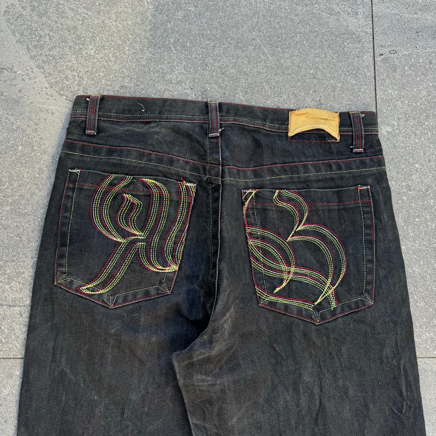 goat royal blue jeans - 36x33”