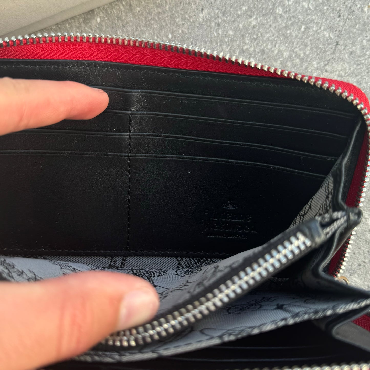 immaculate vivienne westwood orb purse