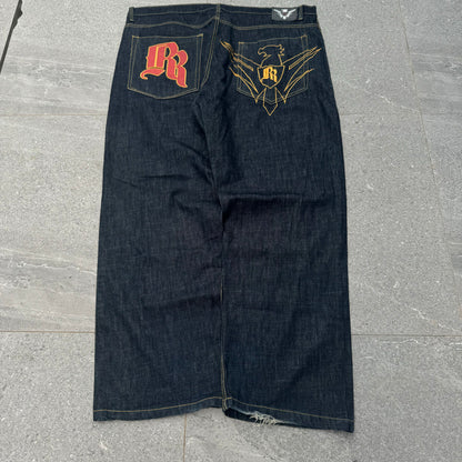 huge roman royalty jeans - 46x33”