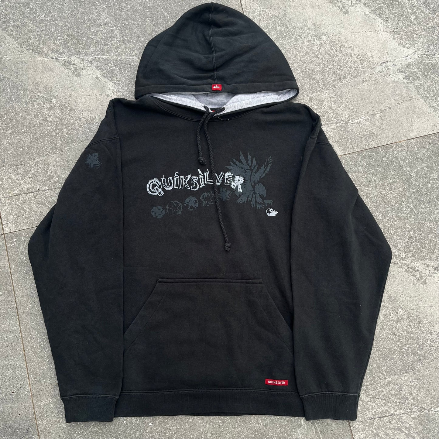 quiksilver eagle hoodie - M