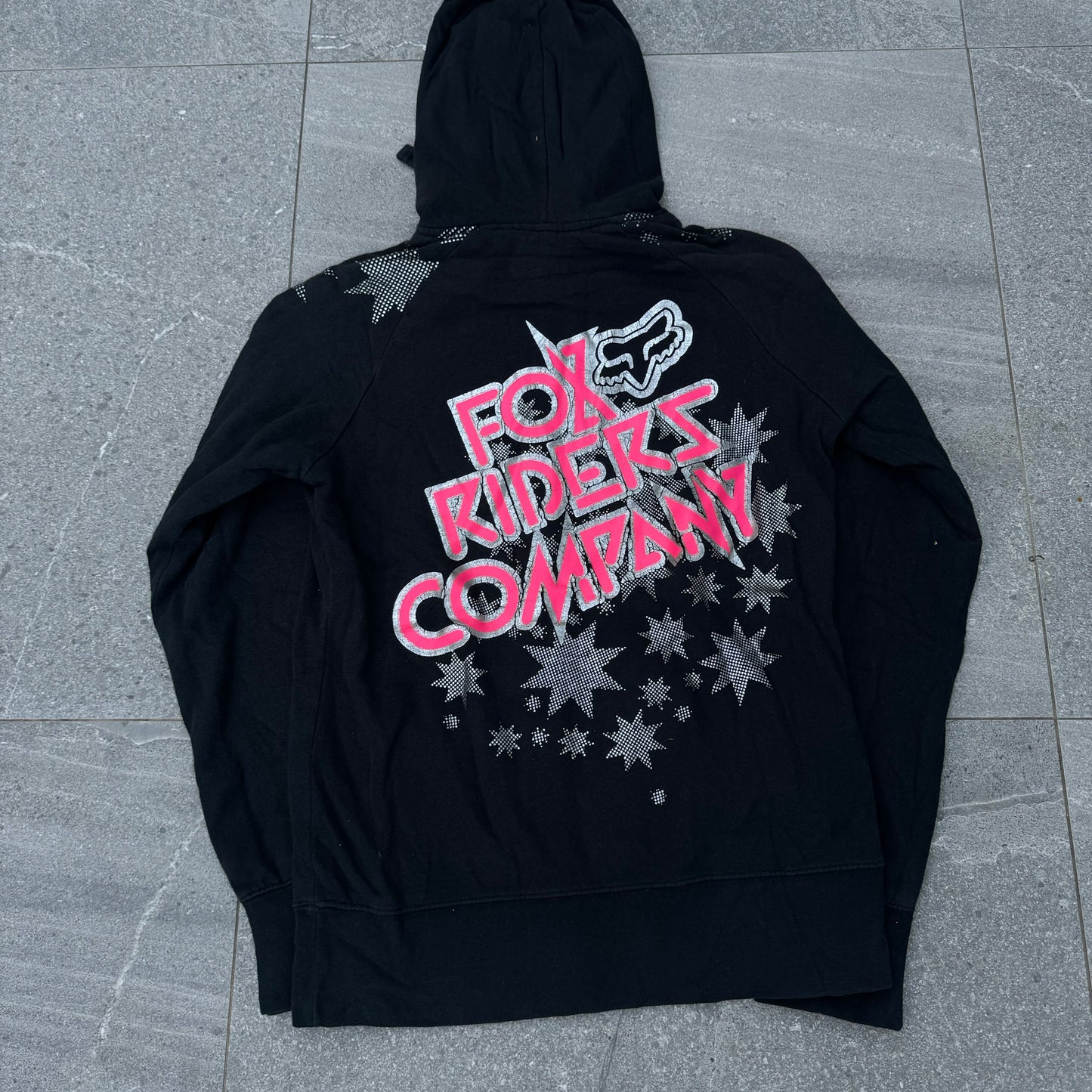 reversible fox hoodie - S