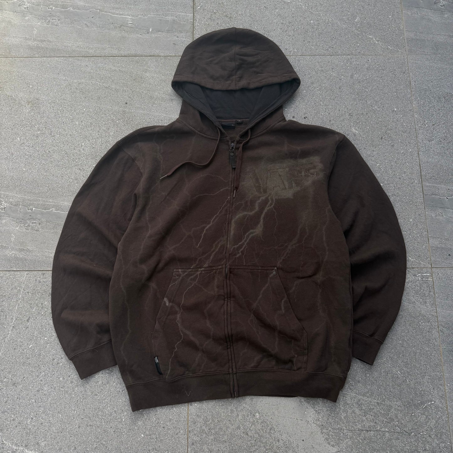 grail vans lightning hoodie (ts beautiful) - XL