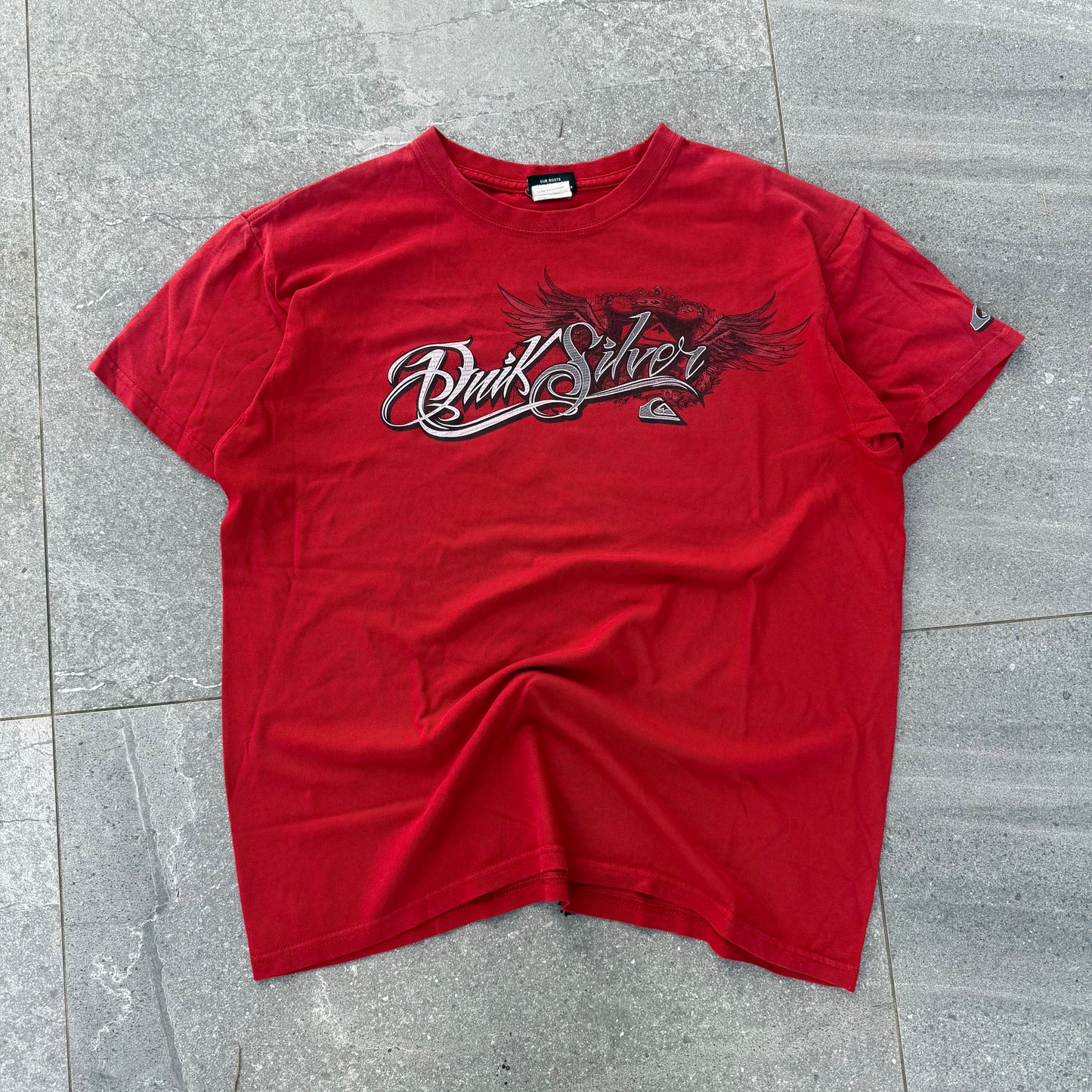 quiksilver wing spellout - S