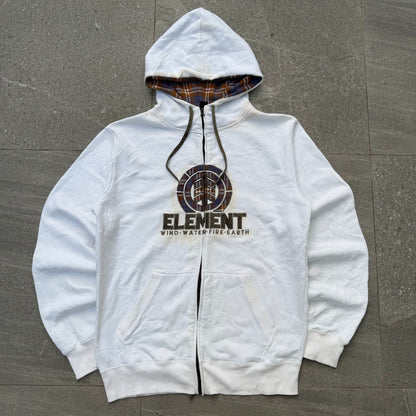 graillllll element plaid zip up - L