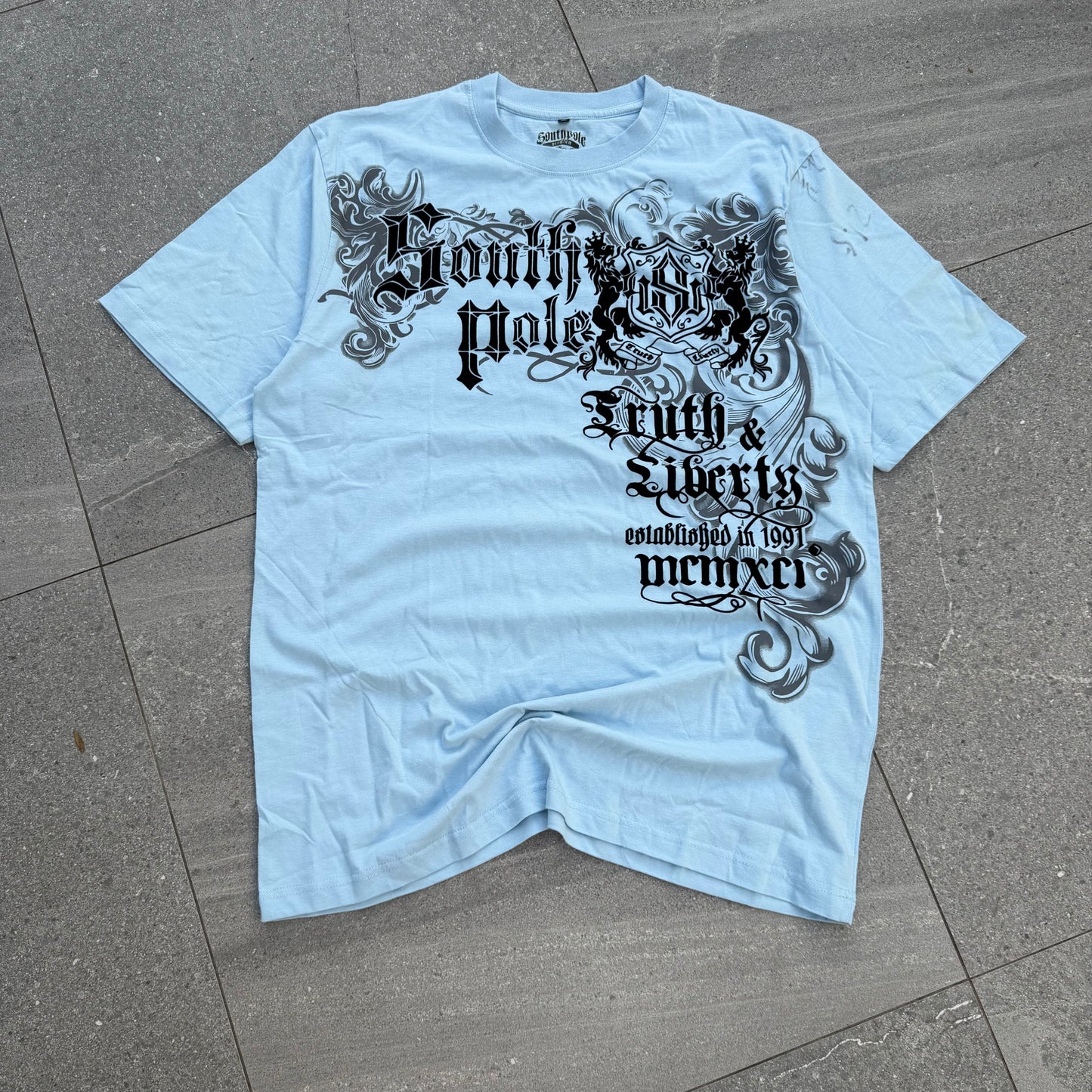 southpole felt tee - XL
