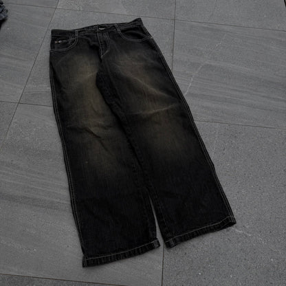 one day you will tell your grandchildren about these southpole sand fades - 34x32”
