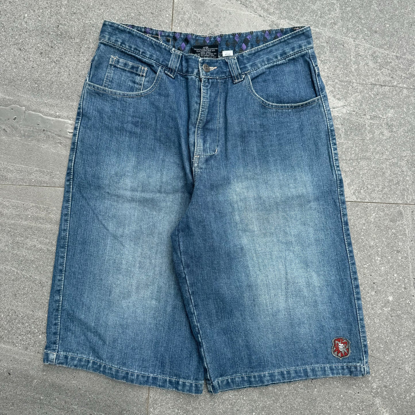 lightning bolt jorts - 32x13”