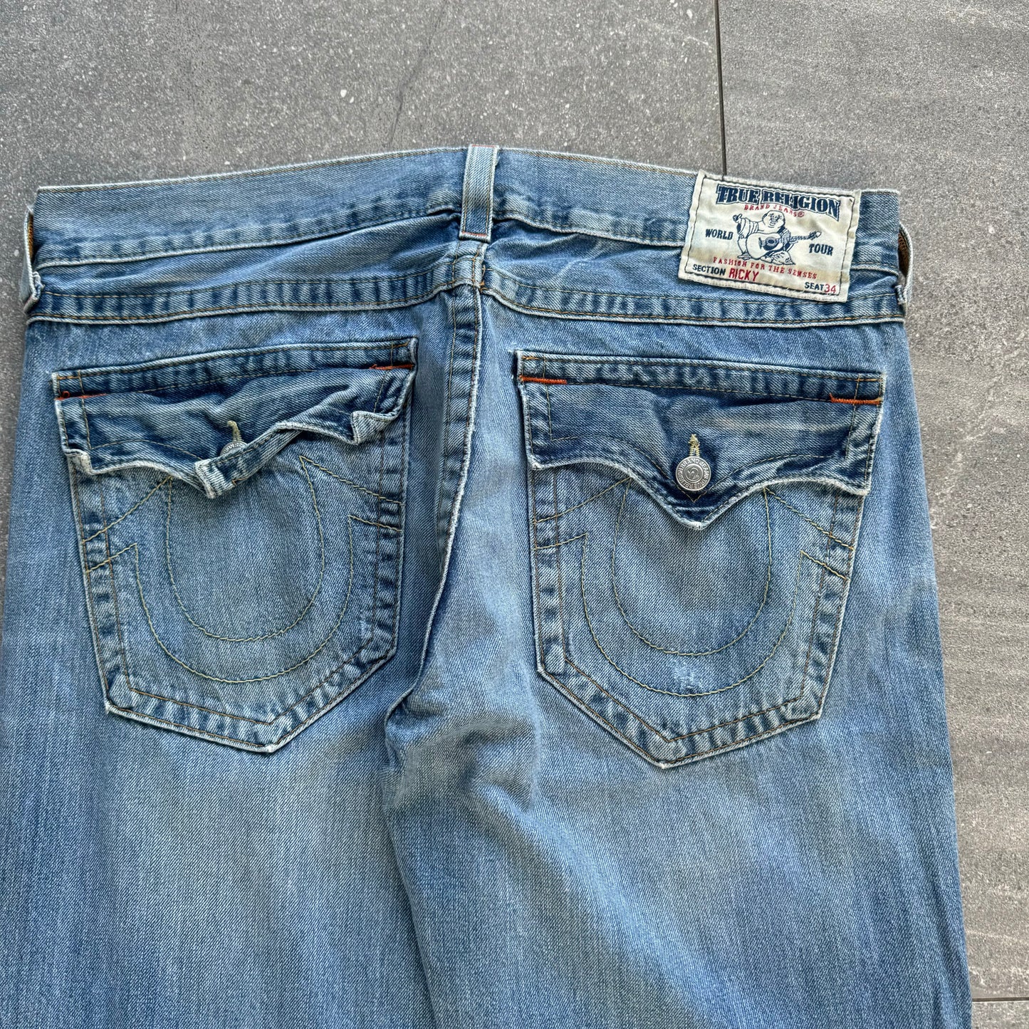 truey ricky bootcuts - 38x33”