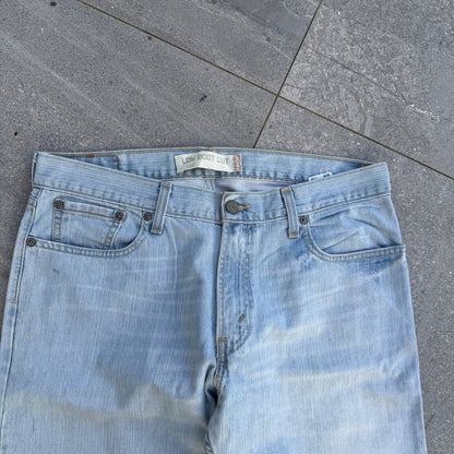 gggGOATED icewash levi’s - 34x33”