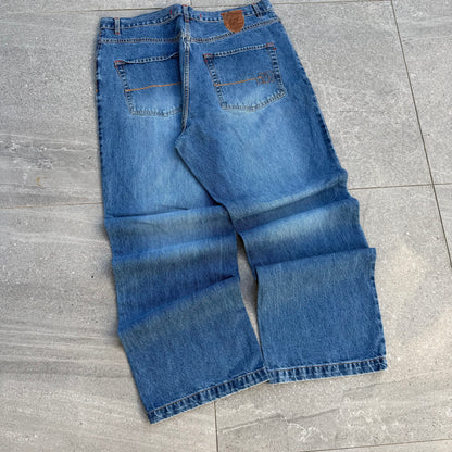 absolutely fucking flooded mecca jeans - 42x34”