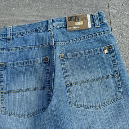 loooong southpole jorts - 32x18.5”