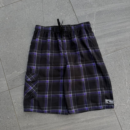 japanese oneill purple plaids - 34”