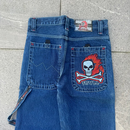 skull jeans - 30x27”