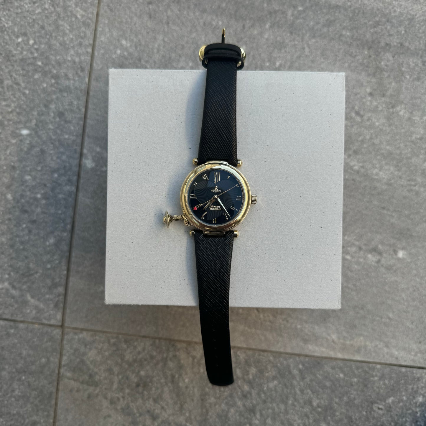 immaculate vivienne westwood heart dial watch