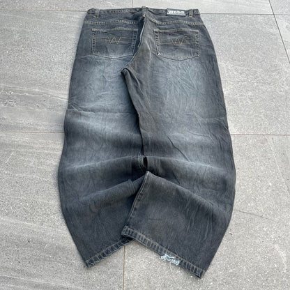 faded baggy webs - 36x30”