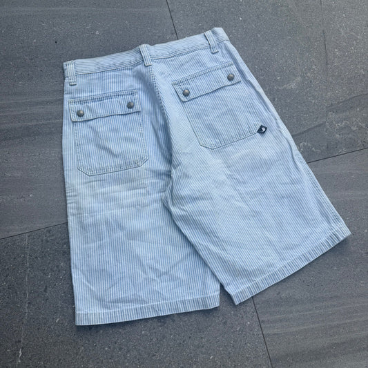 t&cs pinstripe jorts - 30”