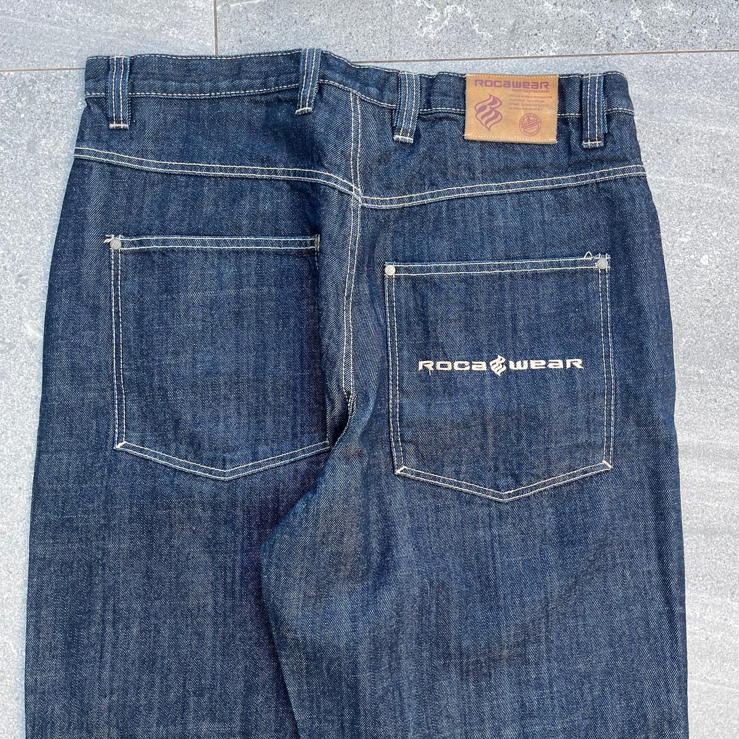 raw denim rocawear - 38x34”