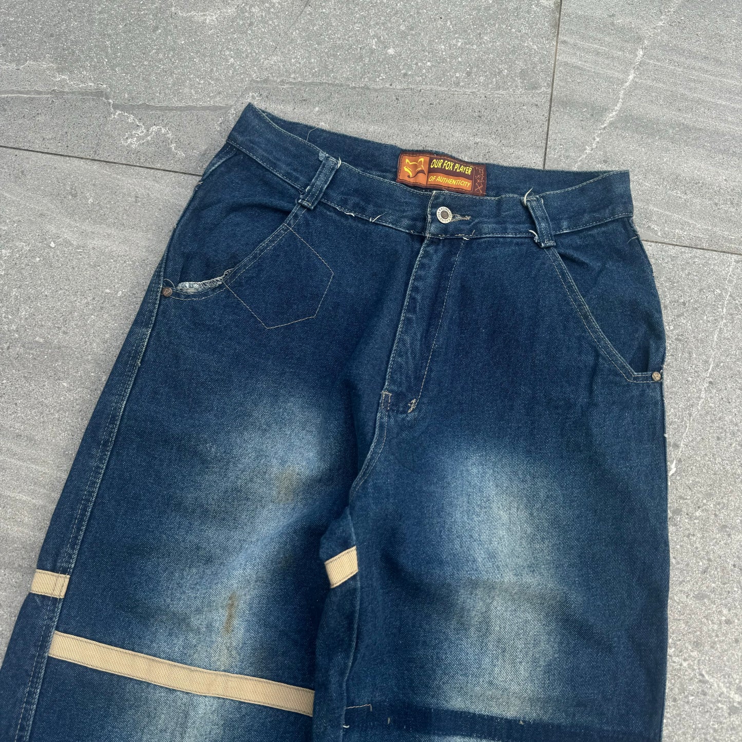 bootleg fox jeans - 32x31”