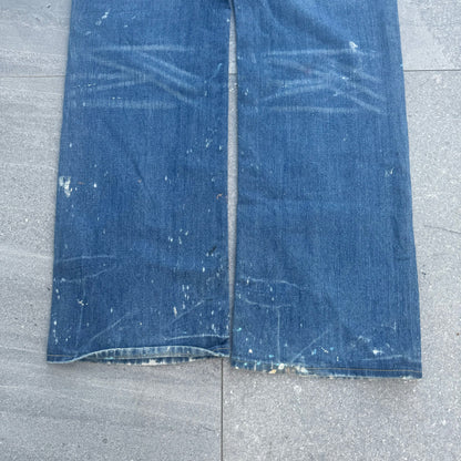 paint splatter trueys - 38x35”