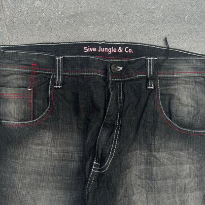 5ive jungle baggies - 40x30”