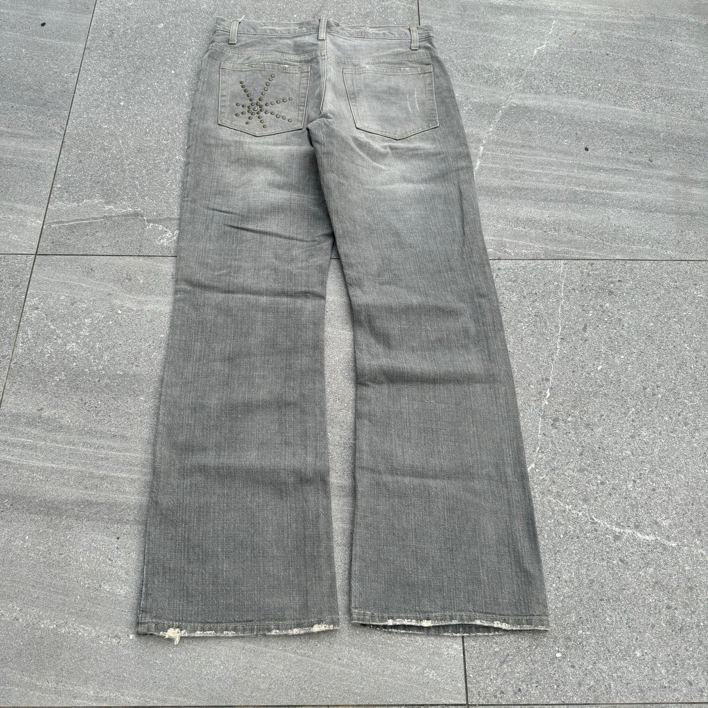 lovely studded bootcuts - 32x30”