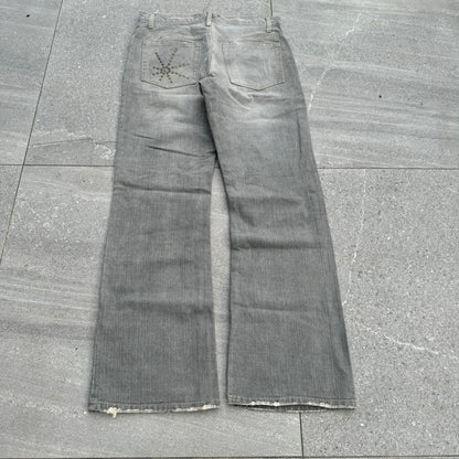 lovely studded bootcuts - 32x30”