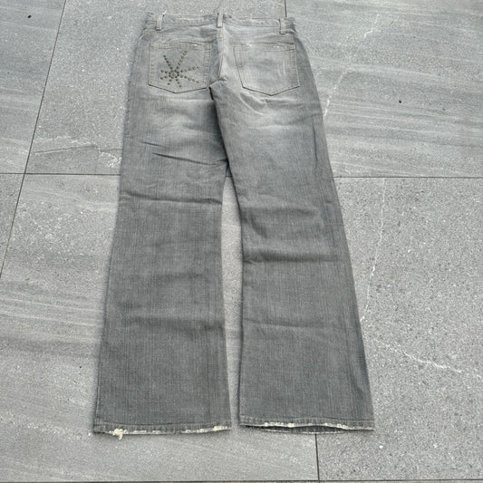 lovely studded bootcuts - 32x30”