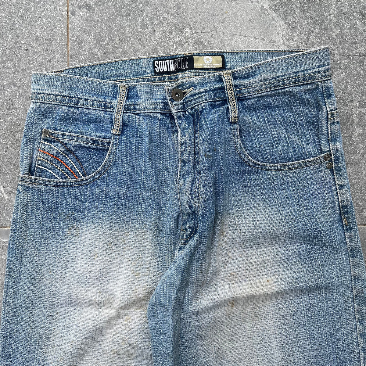 dude why are all the jorts so good wtf - embroidered southpoles 30x15