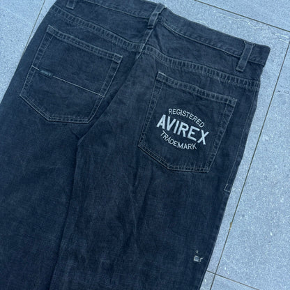 god tier avirex jeans - 40x33”