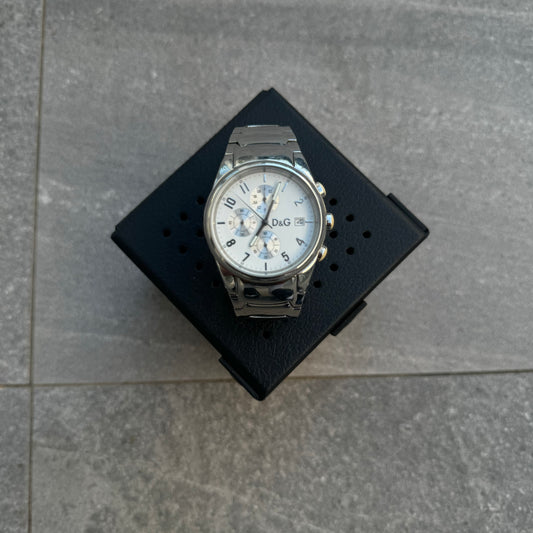 D&G steel watch