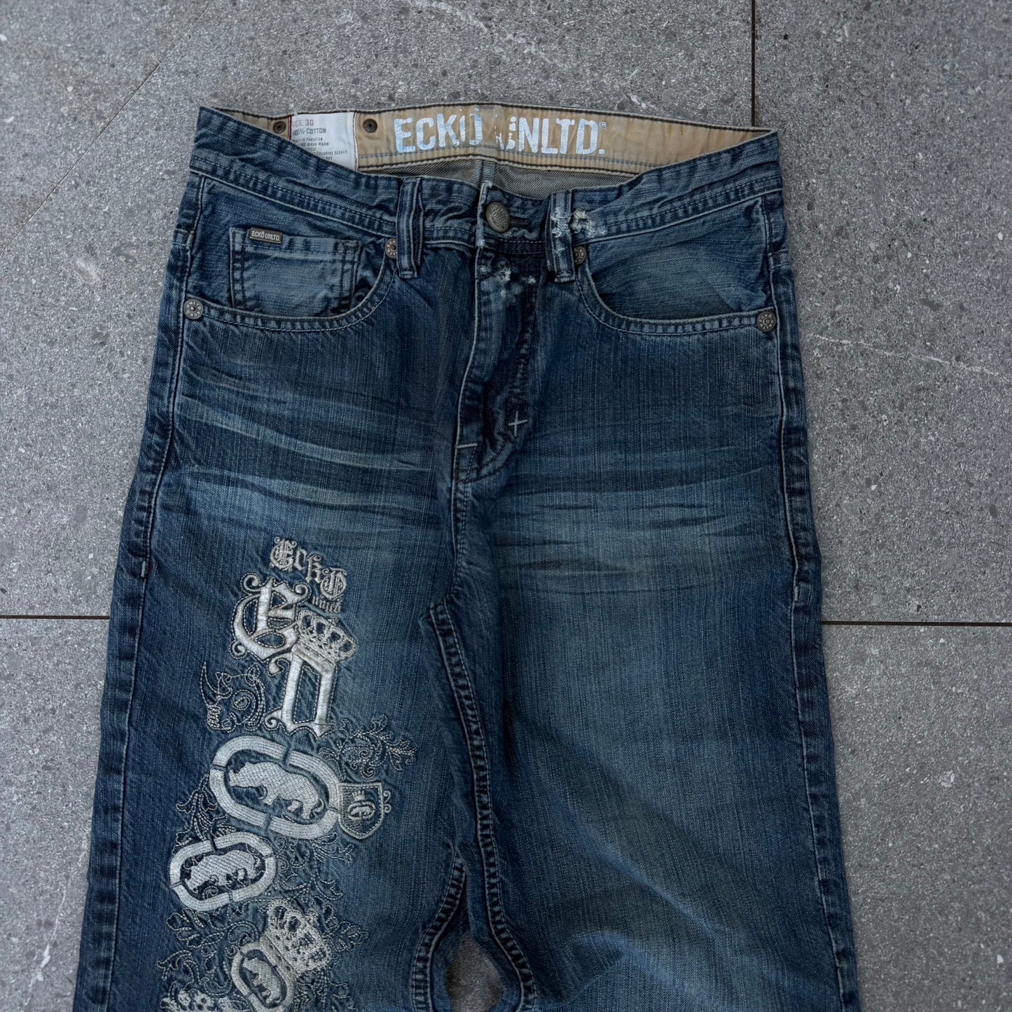 GOAT ecko bootcuts - 30x31”