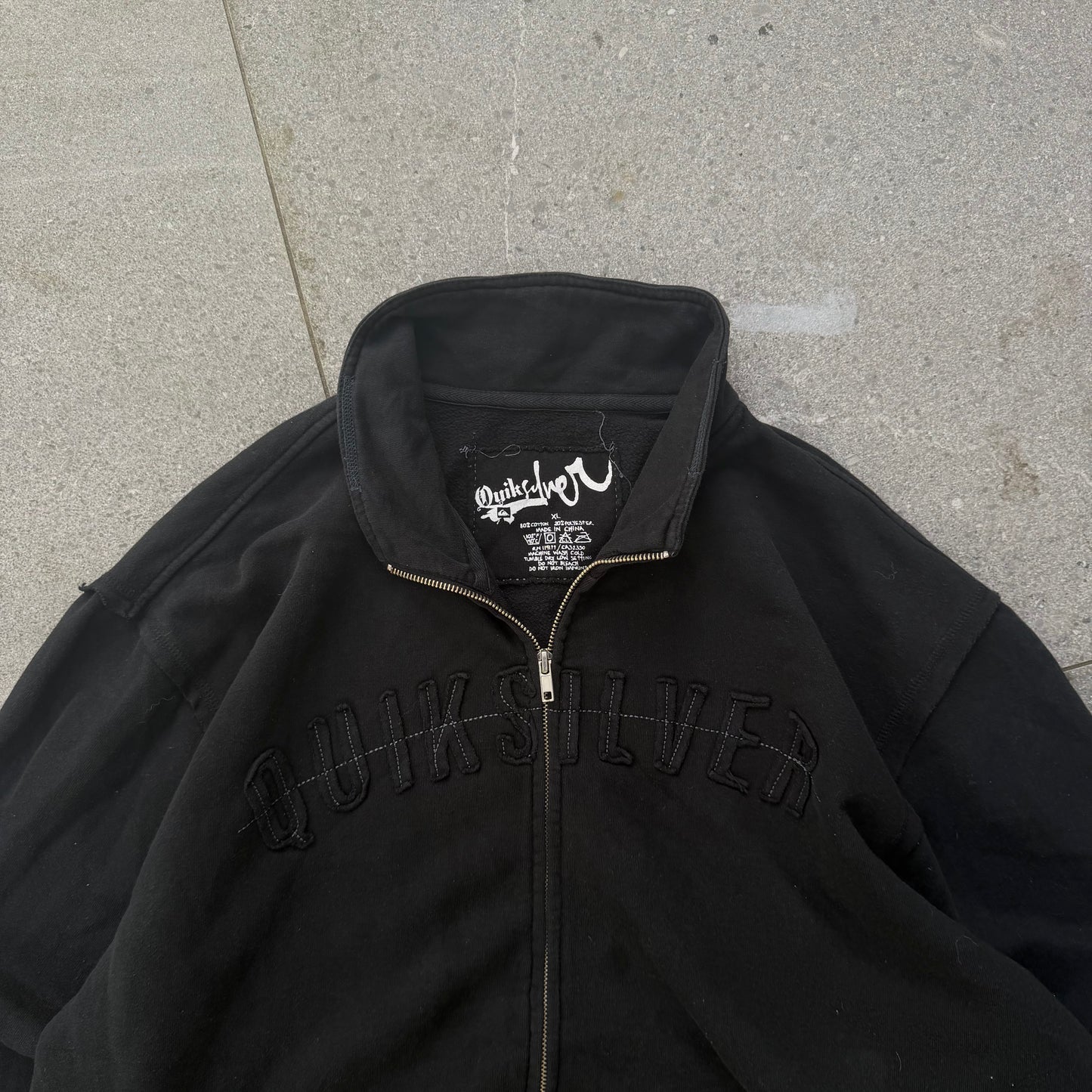 quiksilver 1/4 zip - XL