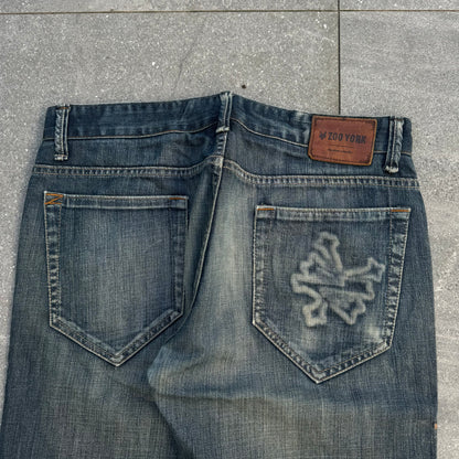 zoo york bootcut faders 😋 33x30”