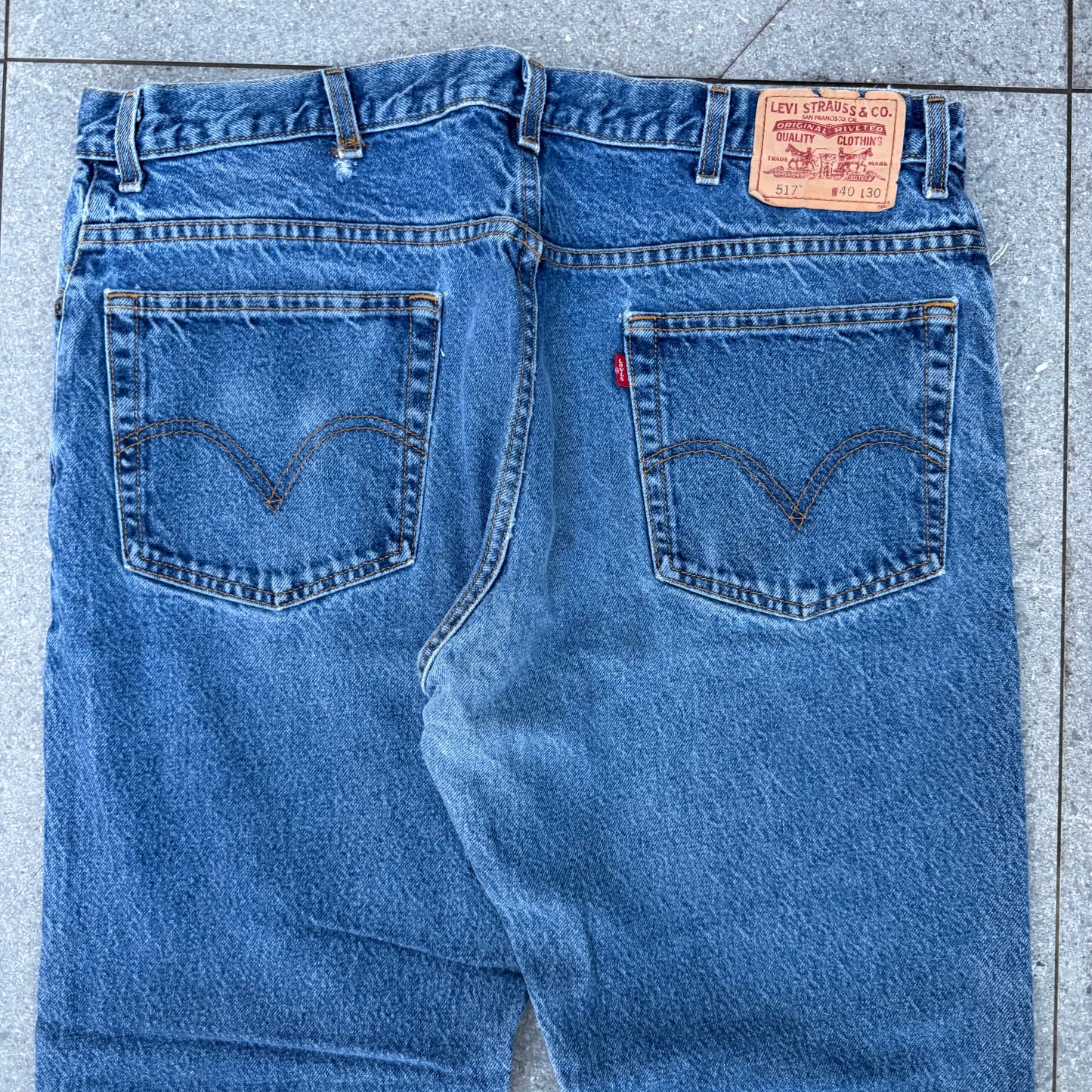 classic pair of 517 bootcuts - 38x30