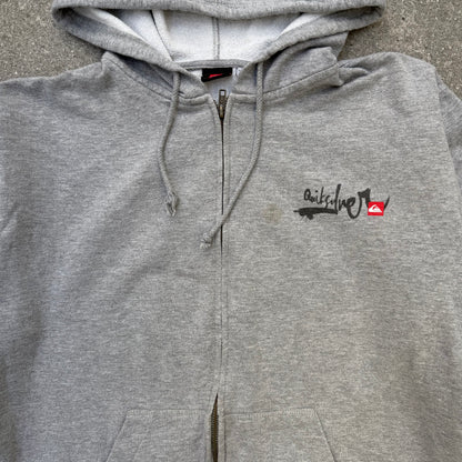 flawless quiksilver zipup - M