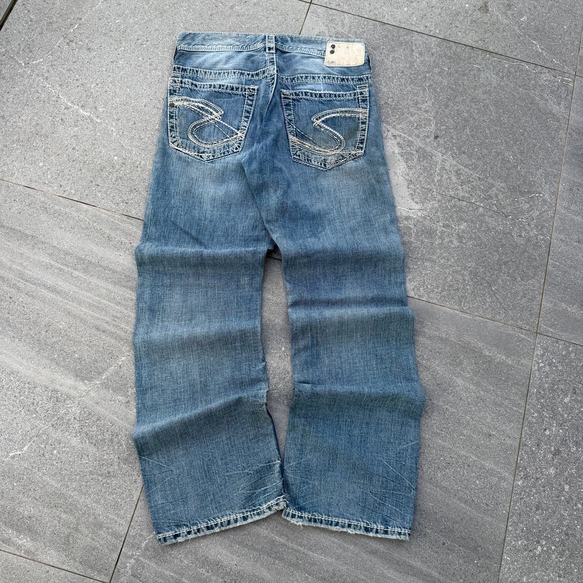 god spec silver bootcuts - 32x32”