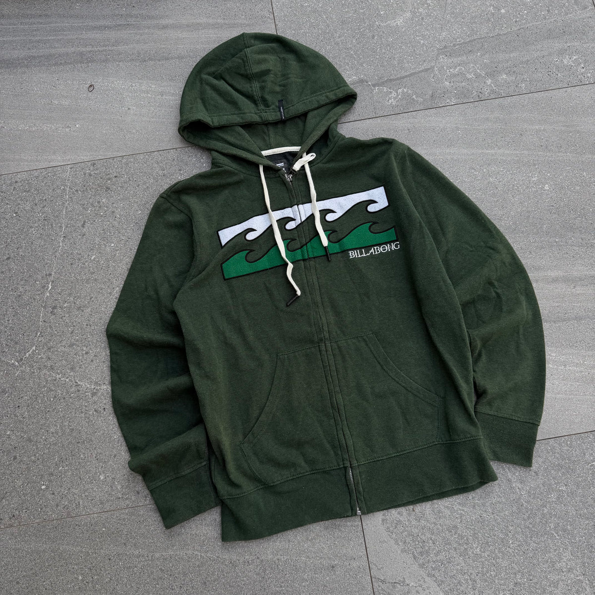 billabong logo zip - M