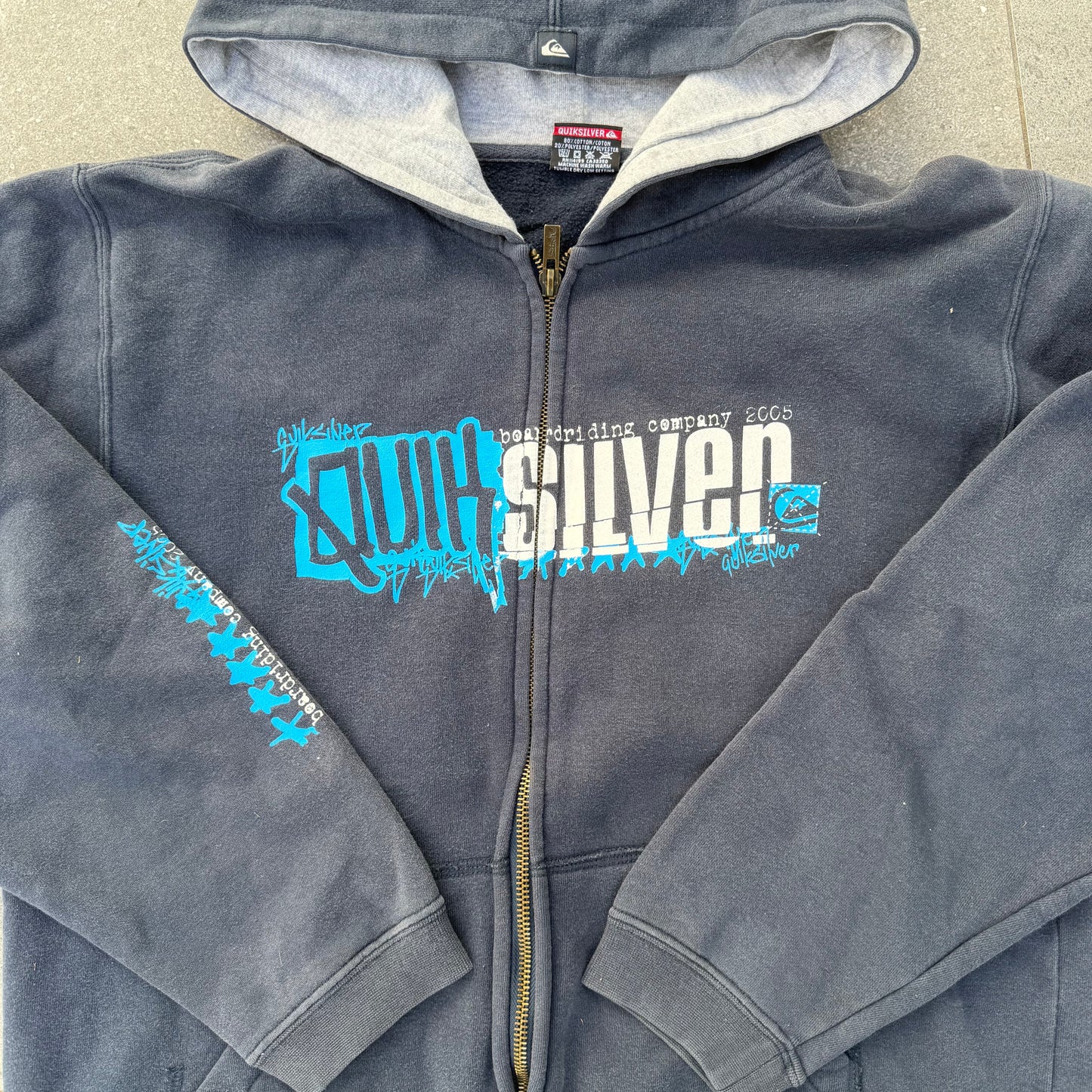 yew lil grom quiksilver zip - XS