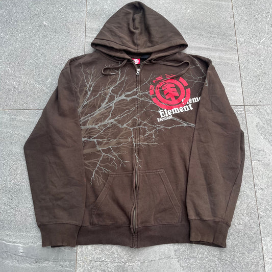 graillll element tree hoodie - L/XL