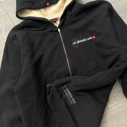 sherpa lined quiksilver zip - XL