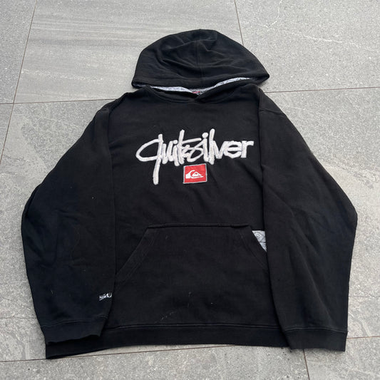 textbook quiksilver hoodie - M