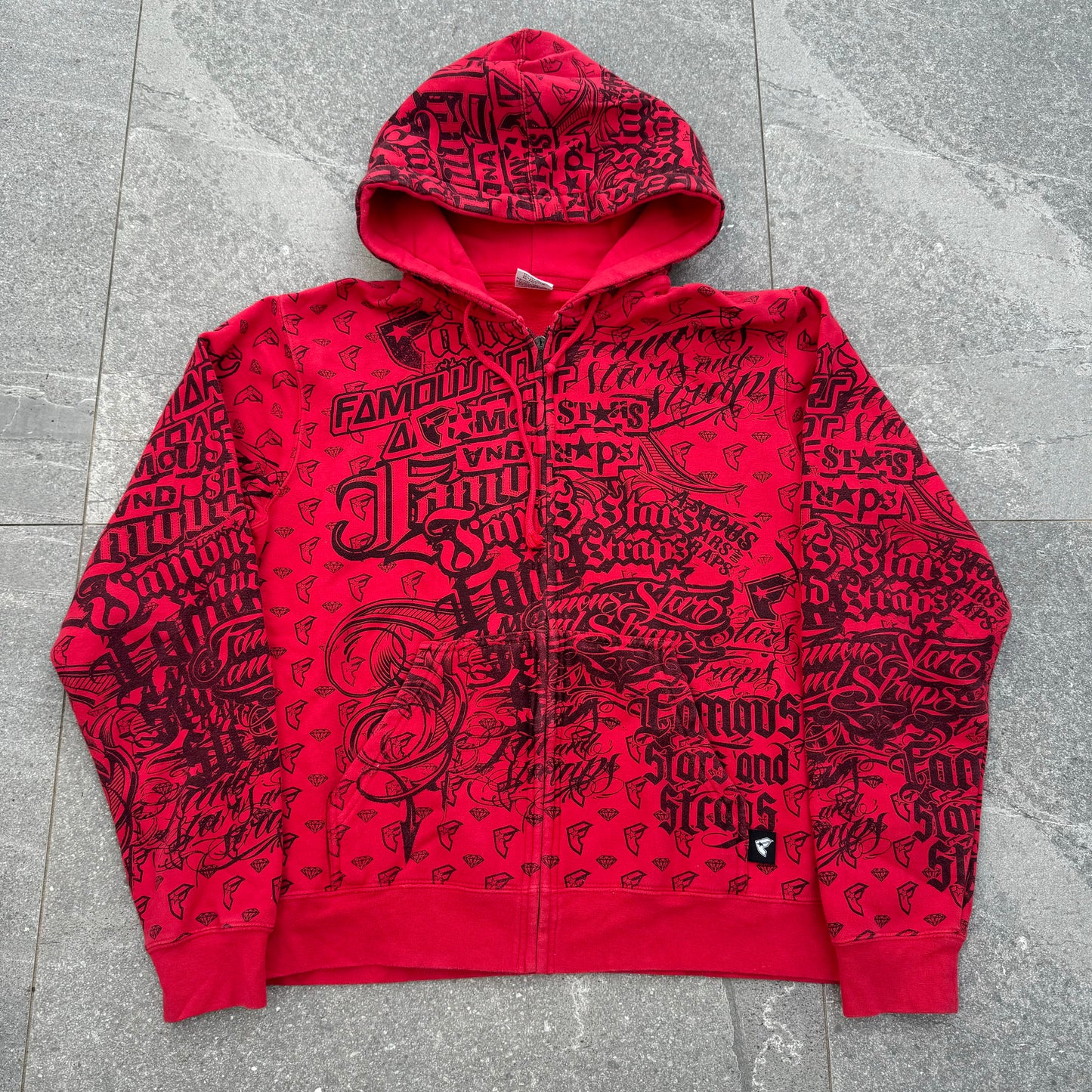 famous stars and straps hoodie - S/M