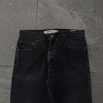 rare black faded levi’s bootcuts - 30x34”